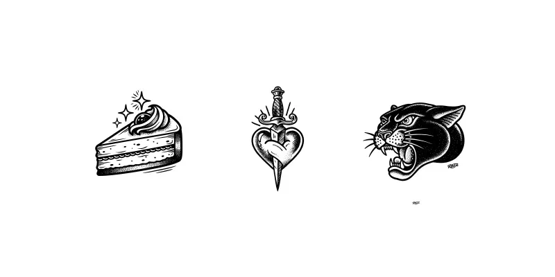 Retro Sailor Jerry Flash Tattoo Art generated by undefined