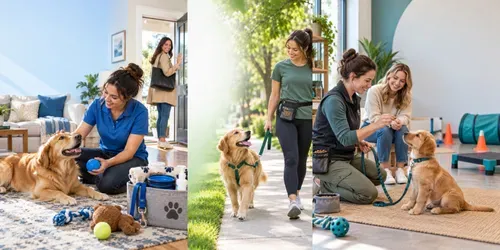 Pet Care Service Ad Visuals generated by chatgpt-image