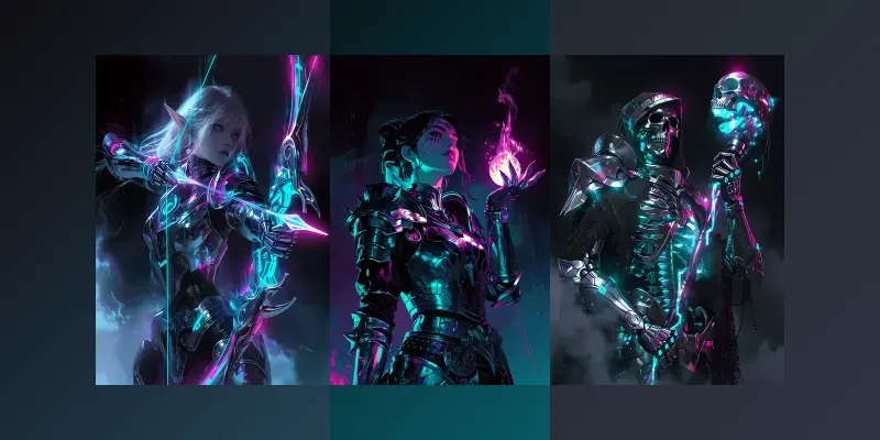 Cyberpunk RPG Characters generated by undefined