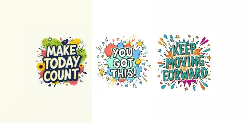 Inspiring Doodle Posters generated by undefined