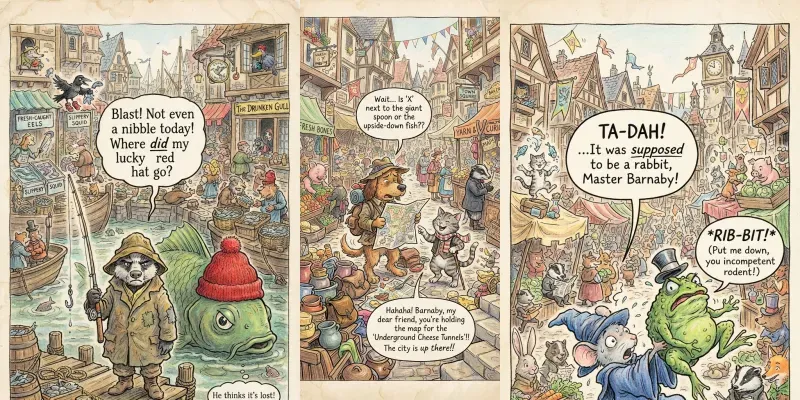 Storybook Comic Illustrations