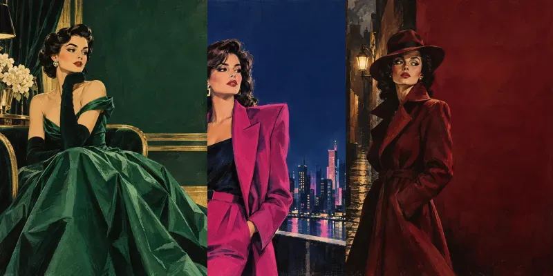 Vintage Fashion Era Portrait Generator