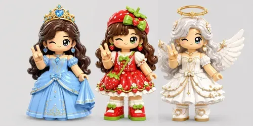 Lego Character Collections generated by chatgpt-image