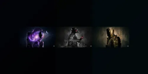 Cinematic Double Exposure Portraits generated by gemini-image