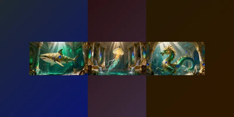 Ornate Aquatic Fantasies generated by undefined