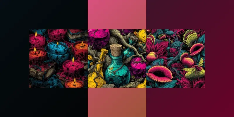 Psychedelic Alchemy Patterns generated by undefined