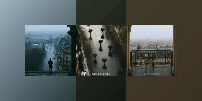 Rainy Urban Photo Covers