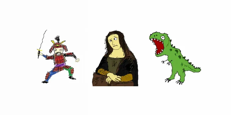 Hilariously Bad Ms Paint Redraws generated by undefined