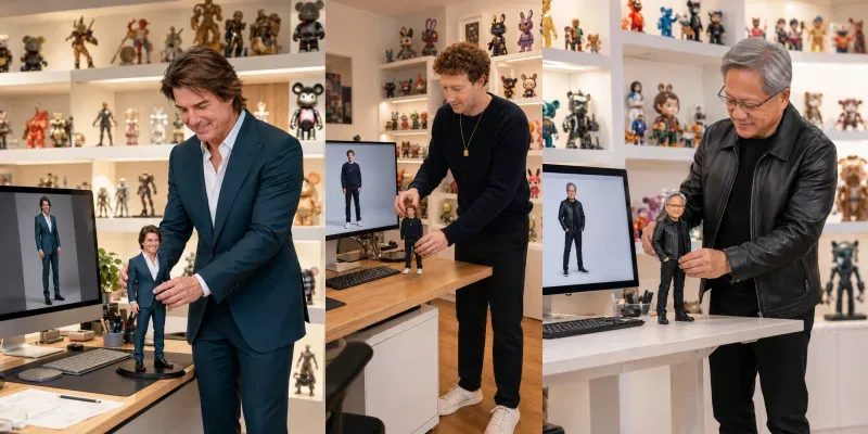 Viral Minime Model Cinematic Desks generated by undefined