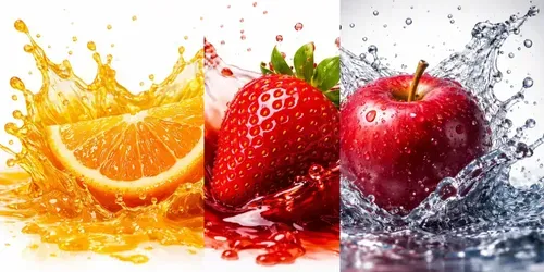 Highspeed Liquid Splash Macro Shots generated by chatgpt-image