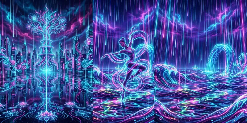 Electric Rainfalls generated by undefined