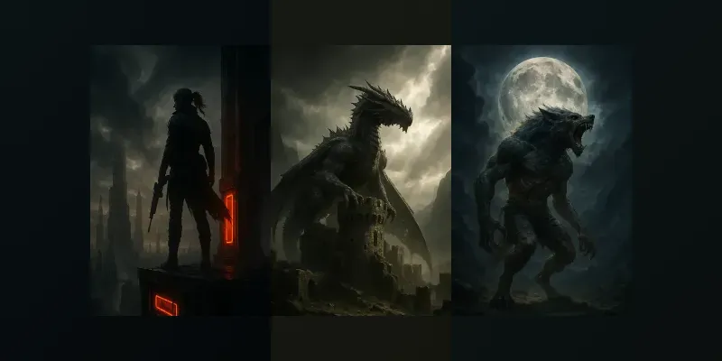 Epic Cinematic Game Concept Engines generated by undefined