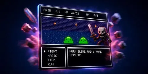 8bit Dungeon RPG Game Builder generated by claude-agent