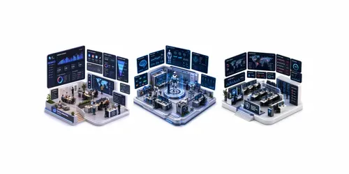 3D Isometric UI Tech Dioramas generated by chatgpt-image