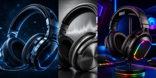 Premium Headset Advertisement Generator generated by chatgpt-image