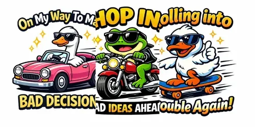 Funny Animal Driver Tshirts generated by chatgpt-image