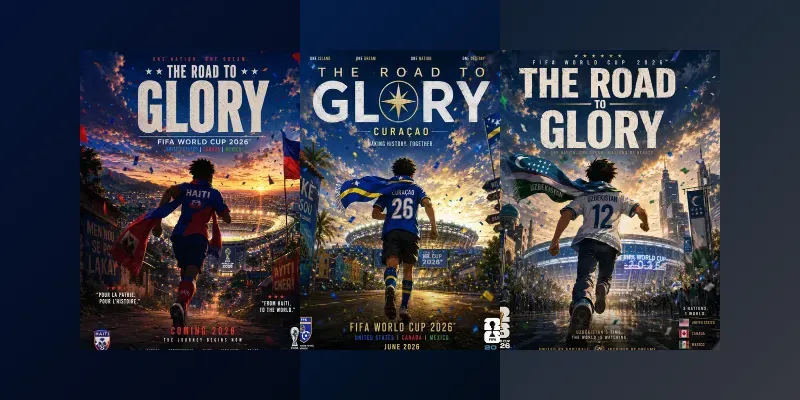 Fifa World Cup 2026 Anime Poster generated by undefined