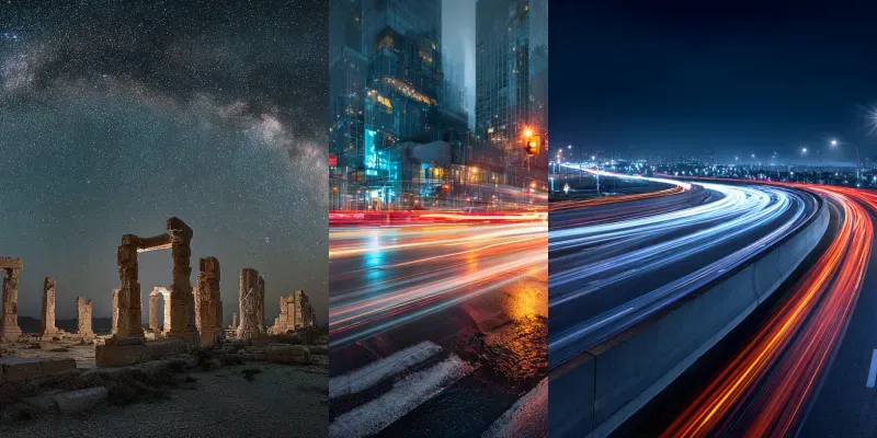 Long Exposure Photography Generator generated by undefined
