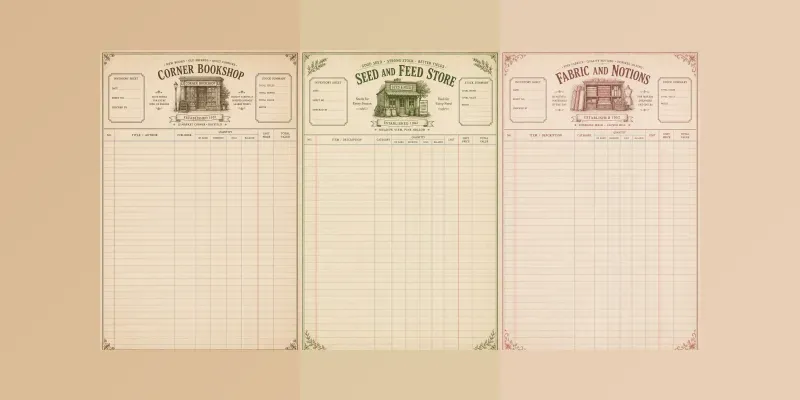 Shop Inventory Journal Pages generated by undefined