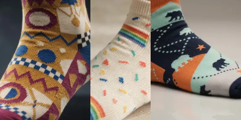 Sock Patterns Become Tiny Parades generated by undefined