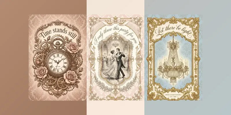 Chateaucore Vintage Poster Art generated by undefined