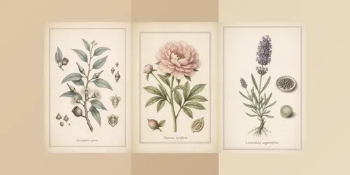 Vintage Botanical Wall Art Prints generated by seedream