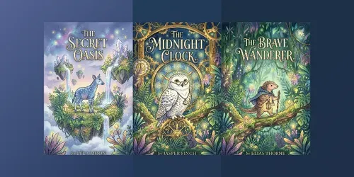 Whimsical Watercolor Story Book Covers generated by gemini-image