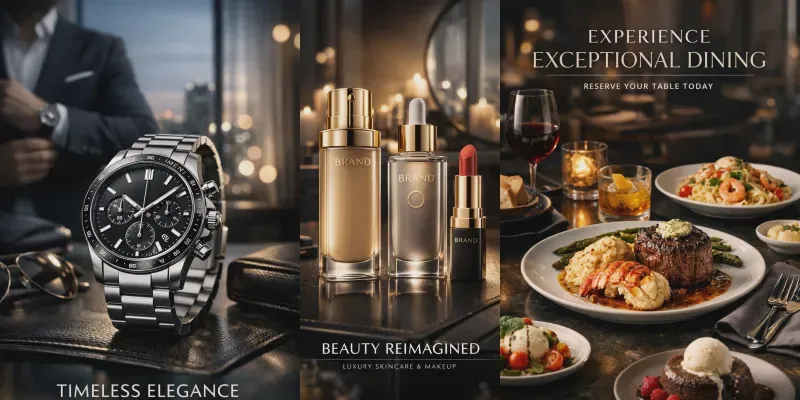 Commercial Advertisements generated by undefined
