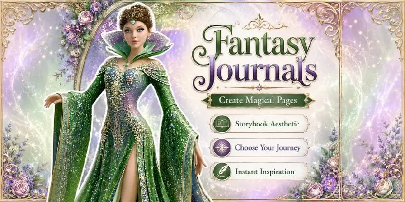 Old World Fantasy Junk Journals generated by undefined