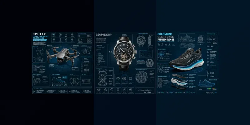 Product Blueprint Infographics generated by undefined