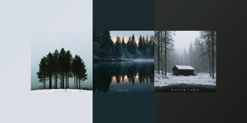 Nordic Wilderness Photo Covers generated by undefined