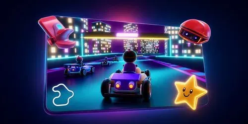 3D Arcade Kart Racer Roguelite generated by claude-agent