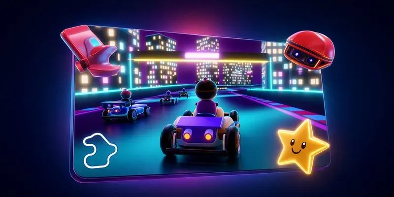 3D Arcade Kart Racer Roguelite