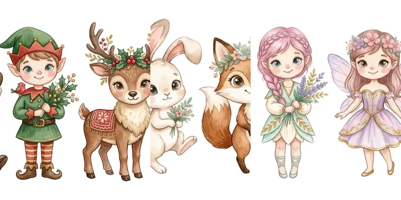 Cute Character Clipart Generator generated by undefined