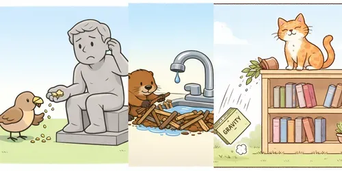 Absurd Animal Cartoons generated by chatgpt-image