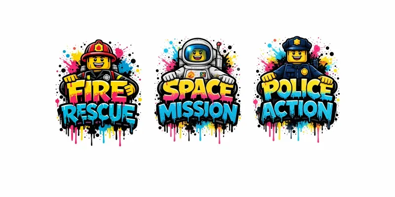 Graffiti Lego Toy Typography Generator generated by undefined