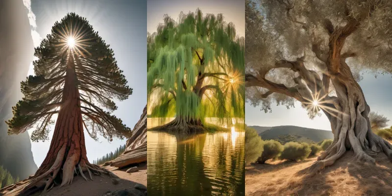 Colossal Trees In Nature Collections generated by undefined