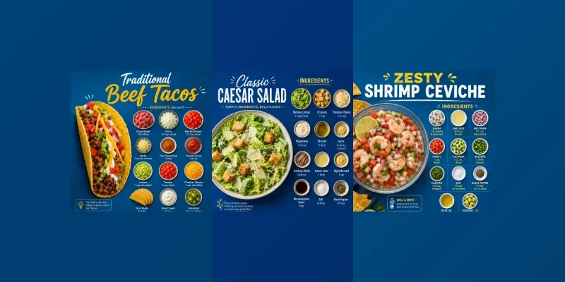 Culinary Recipe Infographic Gens generated by undefined