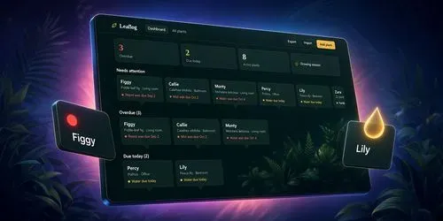 Houseplant Care Watering Tracker generated by claude-agent