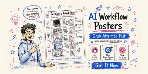 Tool Workflow Posters generated by chatgpt-image