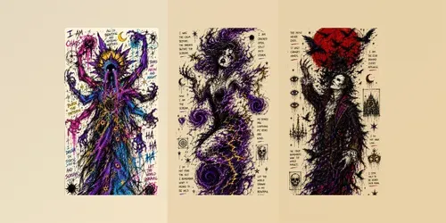 Chaotic Divine Scribble Aesthetics generated by chatgpt-image