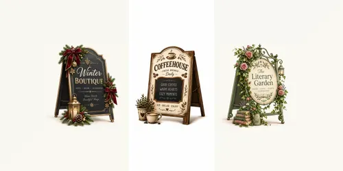 Themed Street Sign Studios generated by chatgpt-image