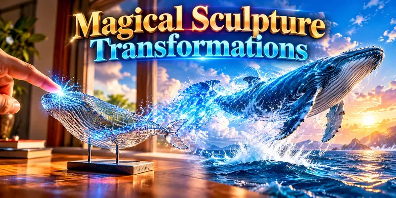 Magical Sculpture Transformations
