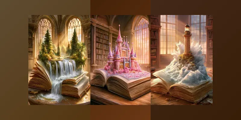 Magical Storybook Worlds generated by undefined
