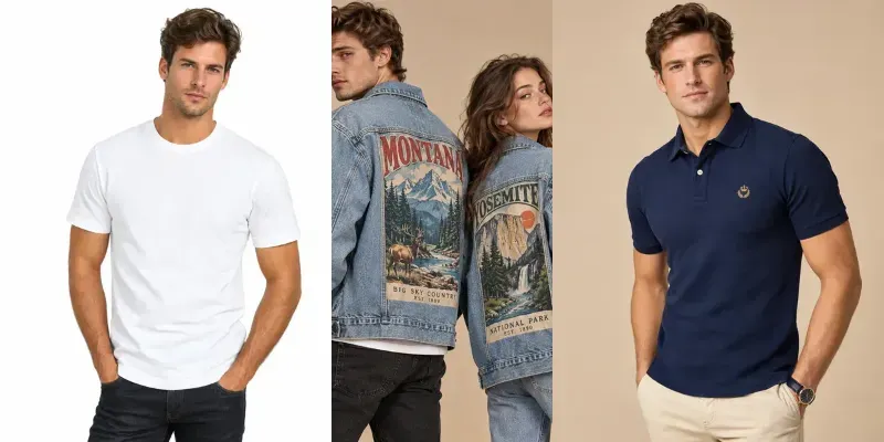 Realistic Ecommerce Clothing Apparel