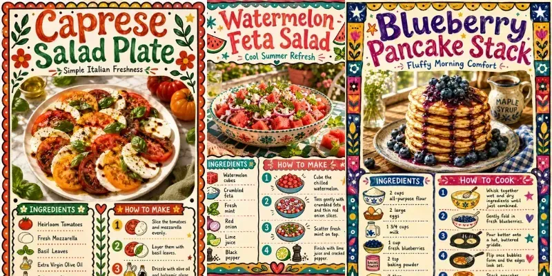 Recipe Infographic Poster Generator generated by undefined