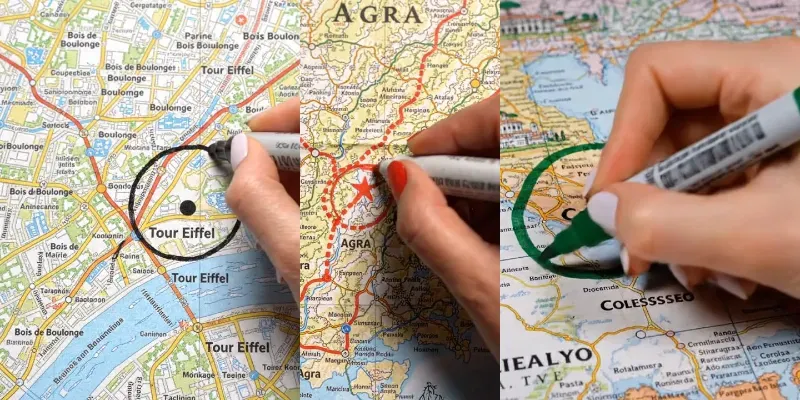 3D Pop Up Landmark Map Videos generated by undefined