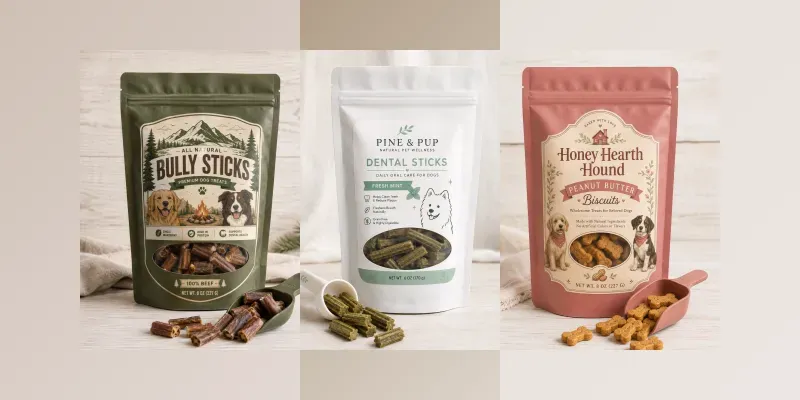 Pet Treat Pouch Mockups generated by undefined