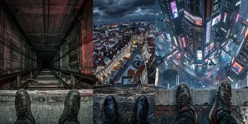 Vertigoinducing Extreme Povs generated by gemini-image