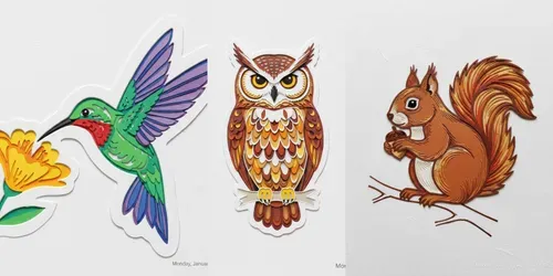 Layered Paper Cut Animal Art Collections generated by gemini-image
